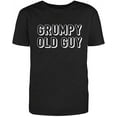 thumbnail image 1 of Grumpy Old Guy Graphic Novelty Humor Funny T Shirt Black 3X-Large, 1 of 1