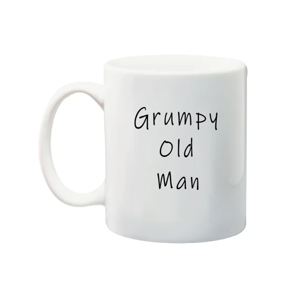 Grumpy Old Man Coffee Mug Novelty Mug Gift For Dads Grandparents Friends 11Oz