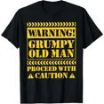 thumbnail image 1 of Grumpy Old Man Funny Sarcastic Fathers Day Retro Humor Gift Unisex T-Shirt ,up to size 5XL, 1 of 2
