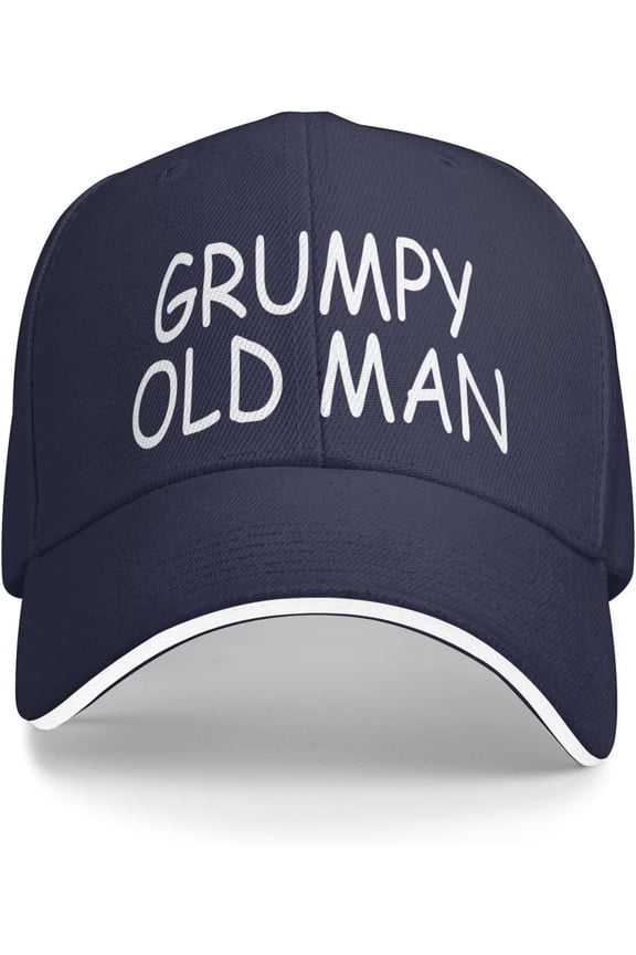 Grumpy Old Man Hat for Women Baseball Cap Graphic Hats