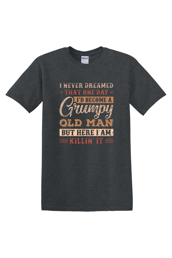 Grumpy Old Man Statement Graphic T-Shirt