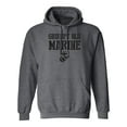 thumbnail image 1 of Grumpy Old Marine Adult Hooded Sweatshirt, 1 of 3