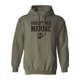 thumbnail image 1 of Grumpy Old Marine Adult Hooded Sweatshirt, 1 of 3