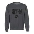 thumbnail image 1 of Grumpy Old Marine Crewneck Sweatshirt, 1 of 3