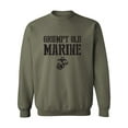 thumbnail image 1 of Grumpy Old Marine Crewneck Sweatshirt, 1 of 3
