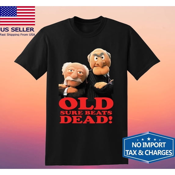 Grumpy Store Grumpy Old Men Muppets Black T-Shirt - Walmart.com