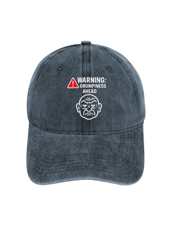 Grumpy Old Navy Baseball Cap 100% Cotton Hats for Men Hats for Women