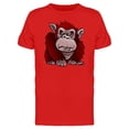 thumbnail image 1 of Grumpy Red Monkey Tee Men's -Image by Shutterstock, 1 of 1