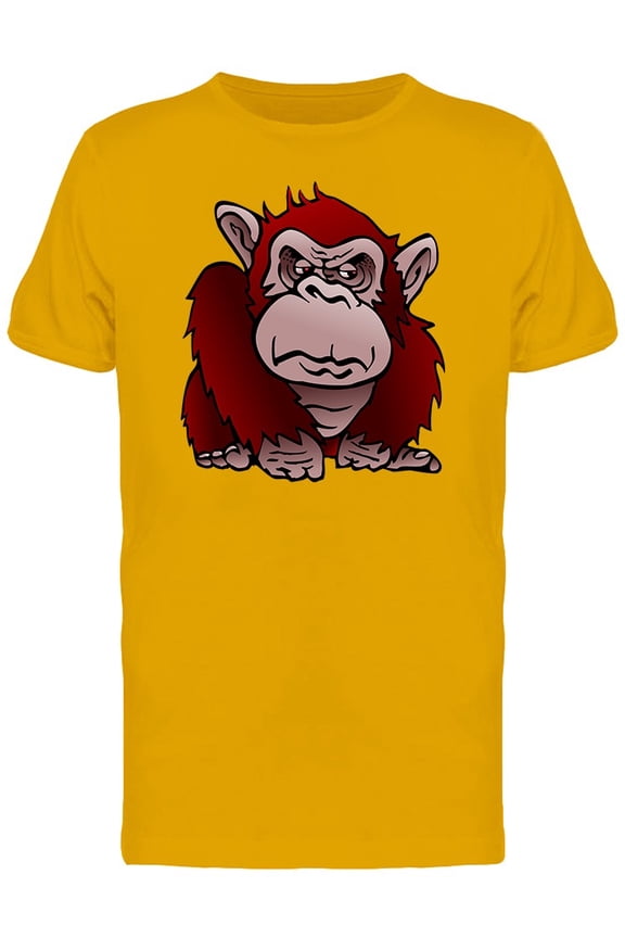 Grumpy Red Monkey Tee Men's -Image by Shutterstock
