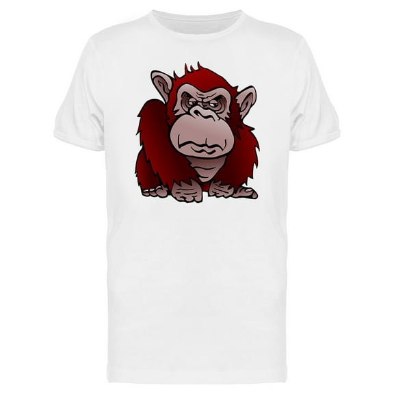 Grumpy Red Monkey Tee Men's -Image by Shutterstock