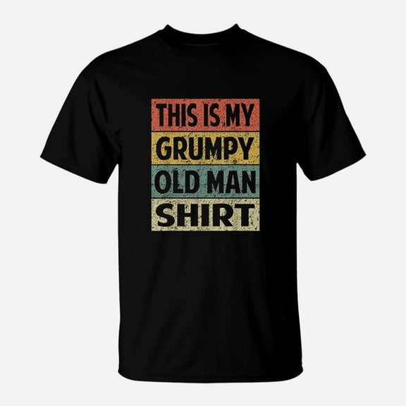 Grumpy Retro Grumpy Old Man Veteran TShirt
