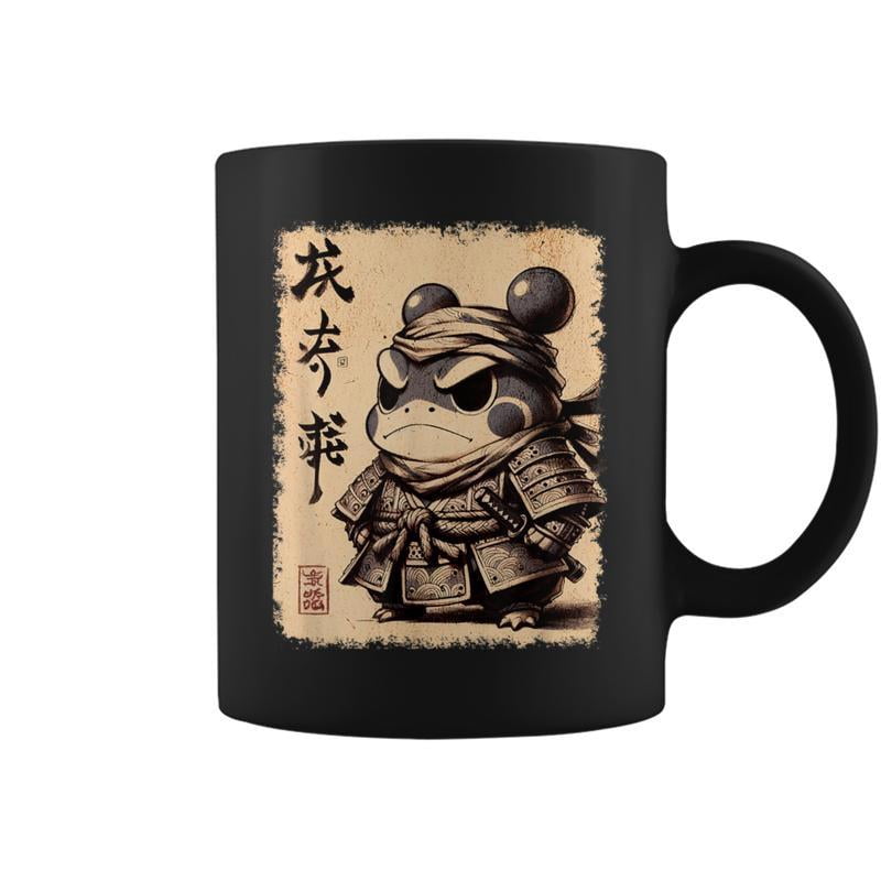 Grumpy Samurai Frog Coffee Mugs - Walmart.com