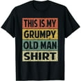 thumbnail image 1 of Grumpy Shirt Funny Retro Grumpy Old Man Veteran T-Shirt, 1 of 3