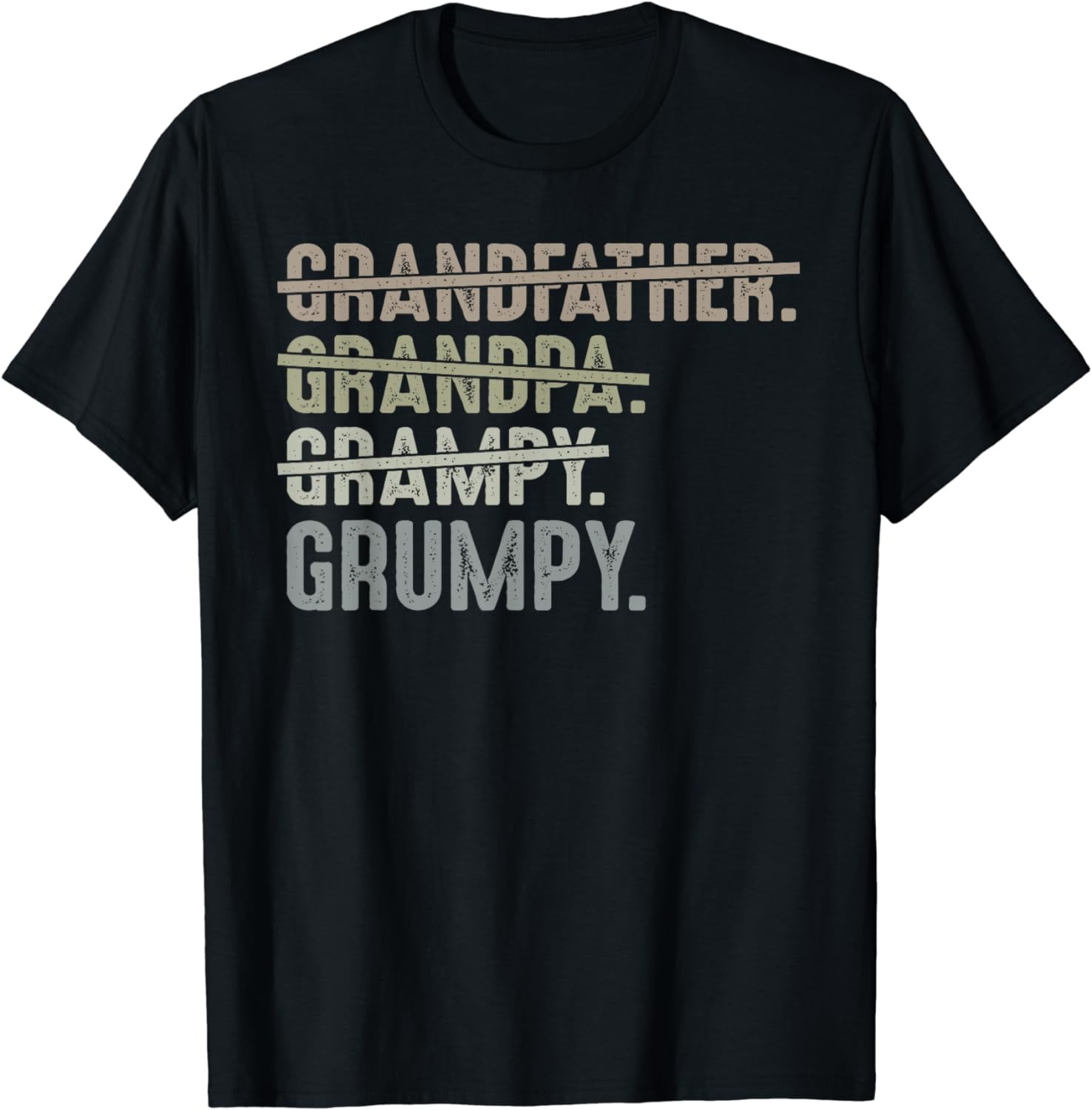 Grumpy Shirts for Men Grandfather Grandpa Grampy Grumpy T-Shirt ...