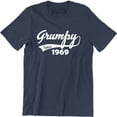 thumbnail image 1 of Grumpy Since 1959 Funny Old Birthday Dad Grandad Uncle 60th Men's T-Shirt, 1 of 4