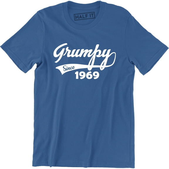 Grumpy Since 1959 Funny Old Birthday Dad Grandad Uncle 60th Men's T-Shirt