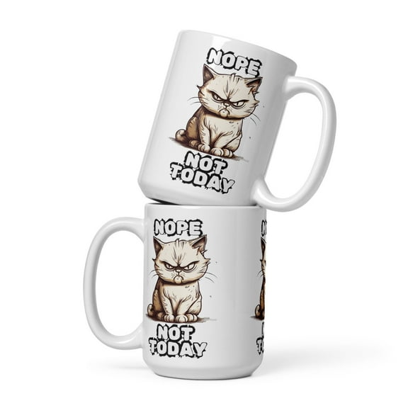 Grumpy cat not today