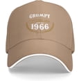 thumbnail image 1 of Grumpys Old Man Club Trucker Hat Baseball Cap Funny Outdoor Travel Dad Caps, 1 of 7