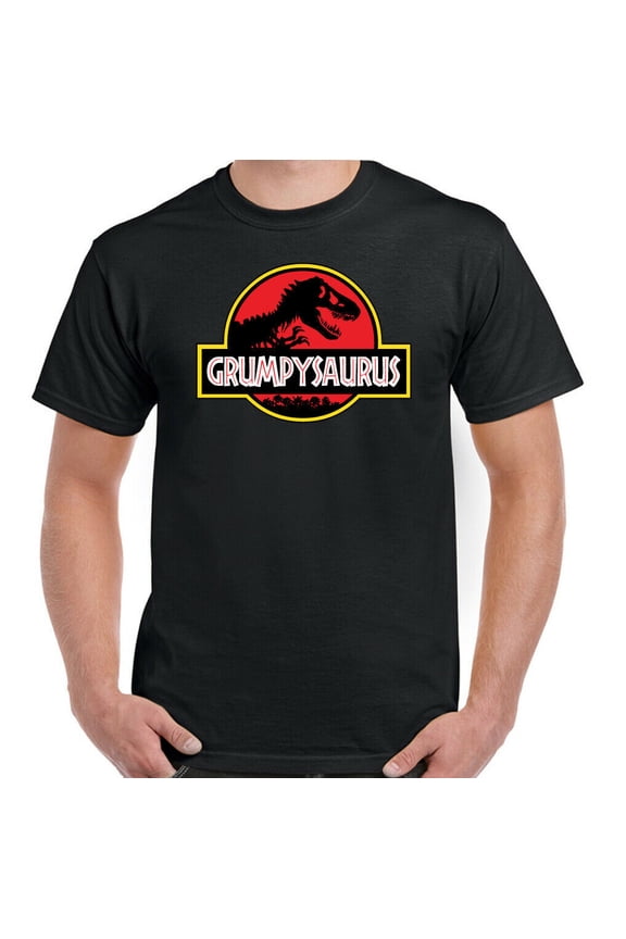 Grumpysaurus T-Shirt Mens Funny Fathers Day Grumpy Old Man Gift