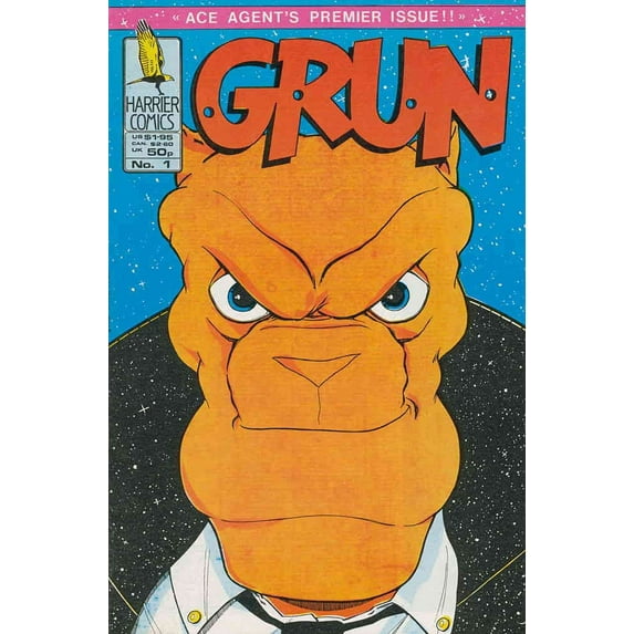 Grun #1 VF ; Harrier Comic Book