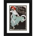 thumbnail image 1 of Grun, Jules-Alexandre 11x14 Black Ornate Wood Framed with Double Matting Museum Art Print Titled - Adieu, Cocottes, 1 of 4