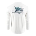 thumbnail image 1 of Grunden's Trophy Hunting Long Sleeve Technical Tee Shirt - White, 1 of 1