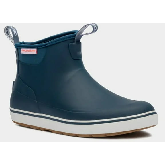 Grundens Deck-Boss Ankle Boots Navy