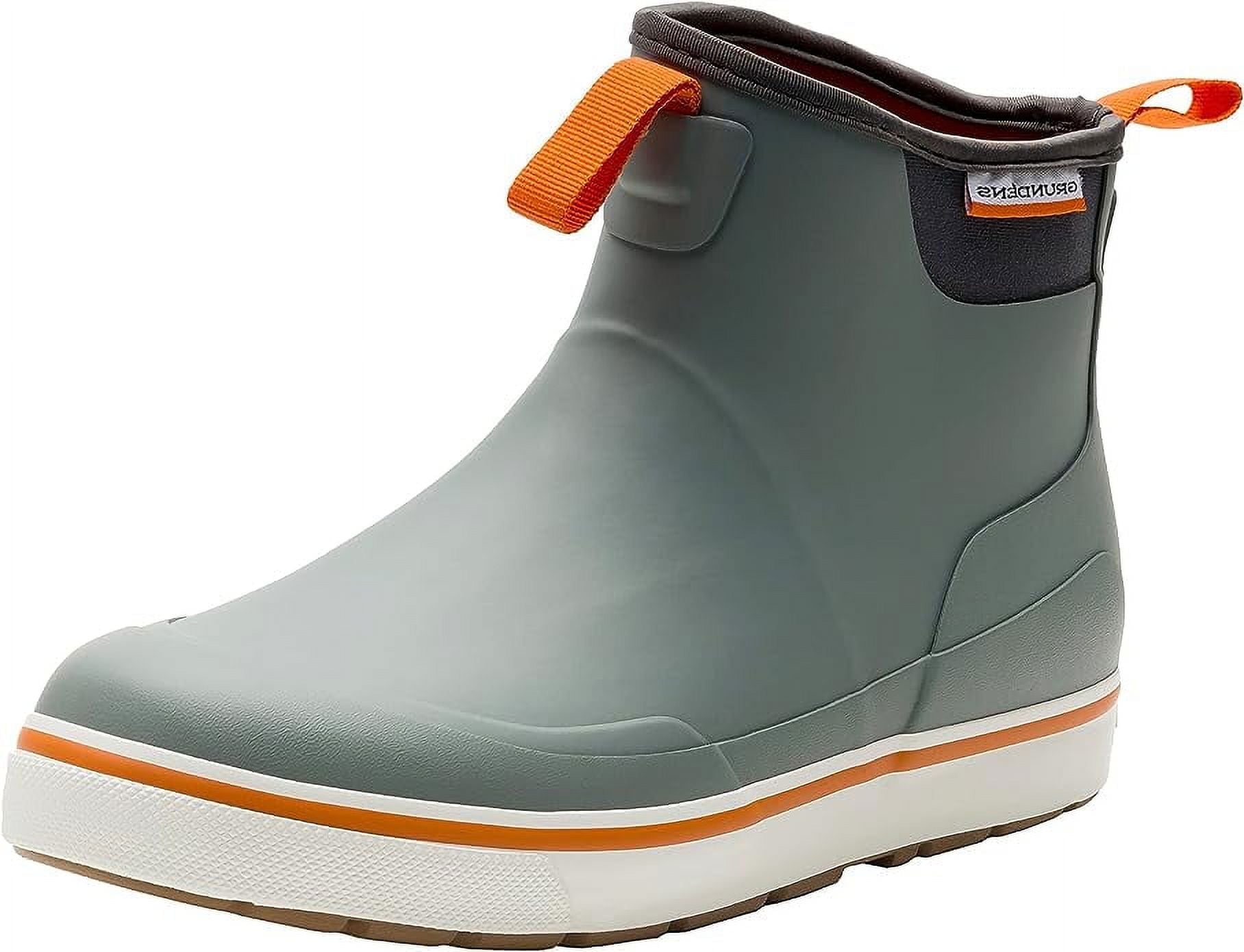 Grundens Deck Boss Ankle Boots Mens 10 Gray Wool Felt Chukka 210135 60027025 Deck-Boss Ankle Boot main image 3