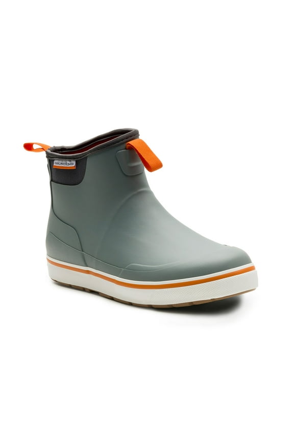 Men's Deck-Boss Boot, Grey, Size US M 12