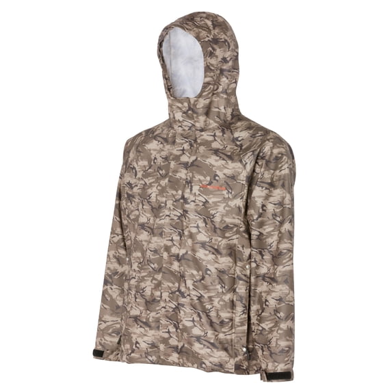 Grundens Men’s Neptune Jacket, Refraction Camo Stone