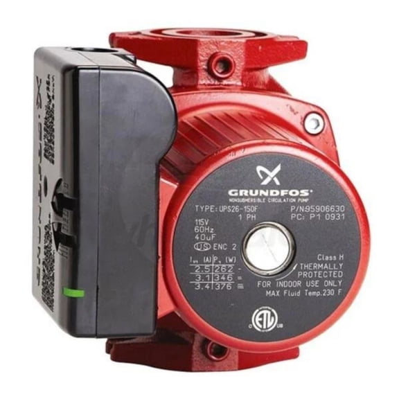 Grundfos 95906630 - High-Performance 115V Ups26-150F Pump