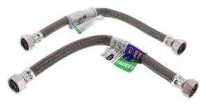 Grundfos 599390 Flex Stainless Steel Hoses, Pair