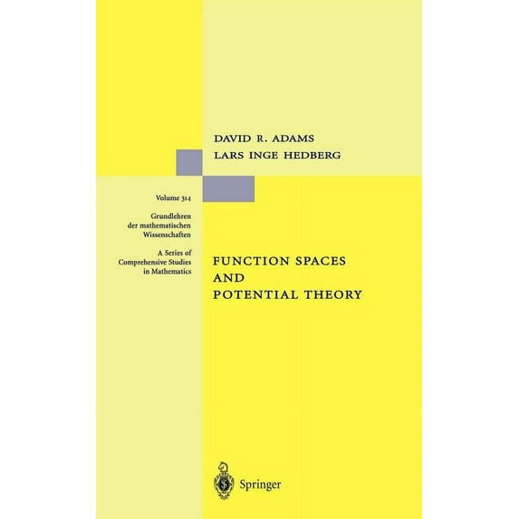 Grundlehren Der Mathematischen Wissensch Function Spaces and Potential Theory, Book 314, (Hardcover)