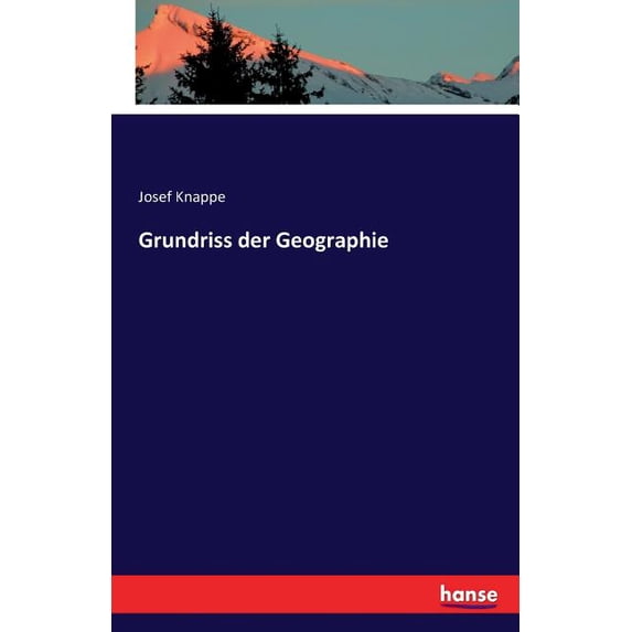 Grundriss der Geographie, (Paperback)