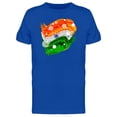 thumbnail image 1 of Grunge Abstract Indian Flag Tee Men's -Image by Shutterstock, 1 of 2