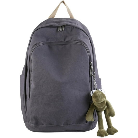 Grunge Aesthetic Canvas Travel Daypack Large Vintage College Rucksack Lightweight Laptop Backpack