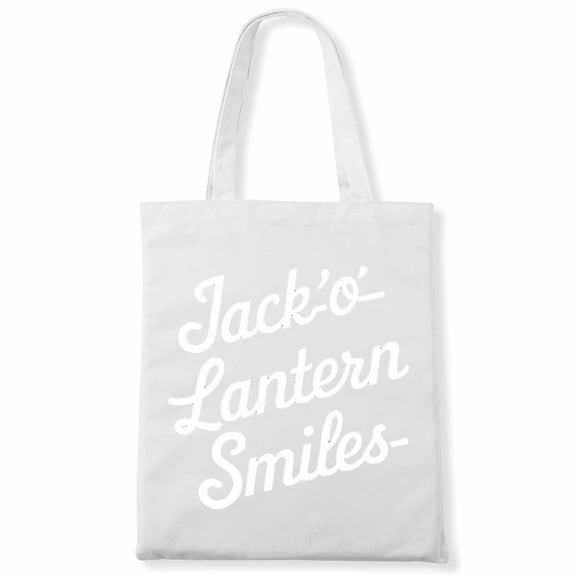 Grunge Alternative Jack-O'-Lantern Smiles Pumpkins 90S Rock Band Music Canvas Bag 1Pc