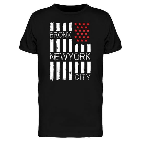 Grunge American Flag Icon T-Shirt Men -Image by Shutterstock, Male 3X-Large