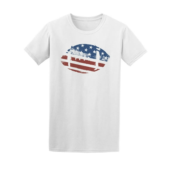 Grunge American Football Ball Tee Men's -Image by Shutterstock