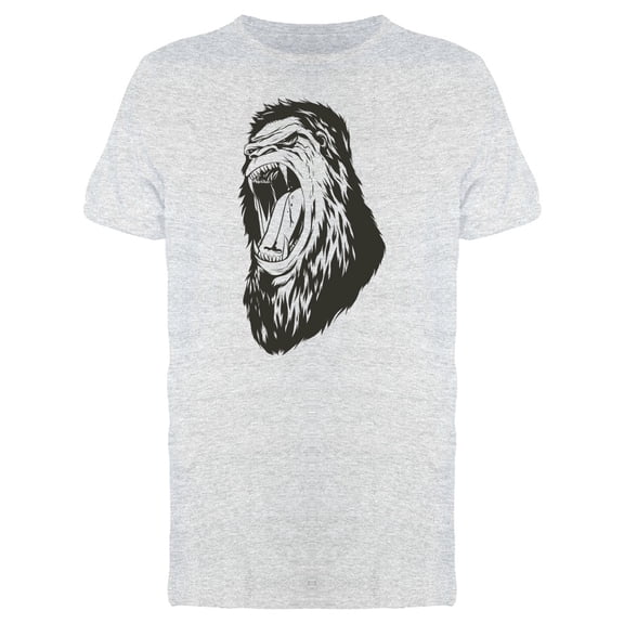 Grunge Angry Gorilla Tee Men's -Image by Shutterstock