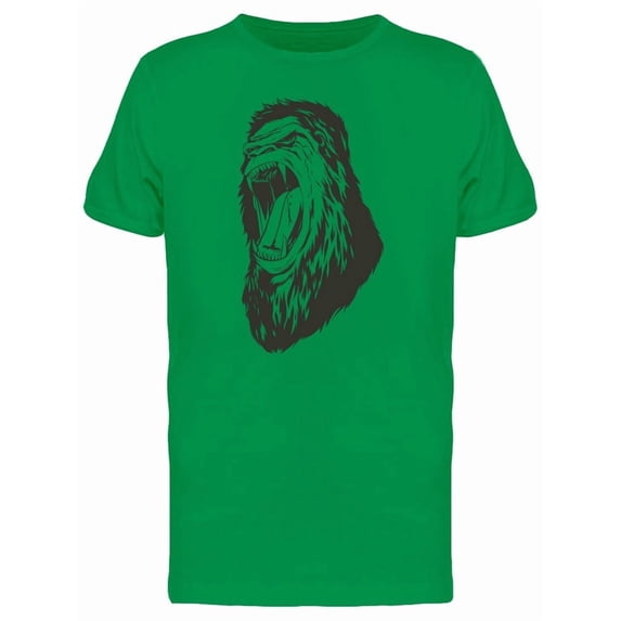 Grunge Angry Gorilla Tee Men's -Image by Shutterstock