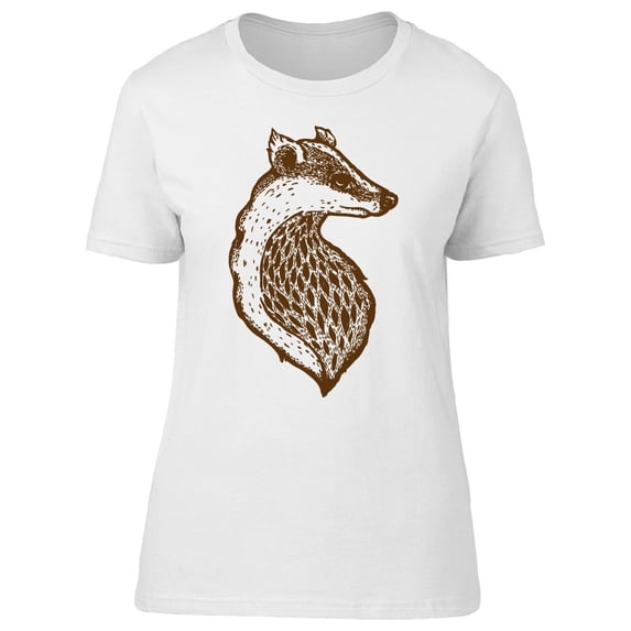 Grunge Badger Tee Men's -Image by Shutterstock