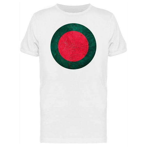 Grunge Bangladesh Flag T-Shirt Men -Image by Shutterstock, Male x-Large