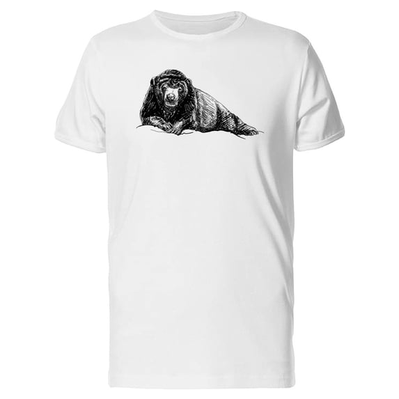 Grunge Bear Sketch, Cool Tee Men's -Image by Shutterstock