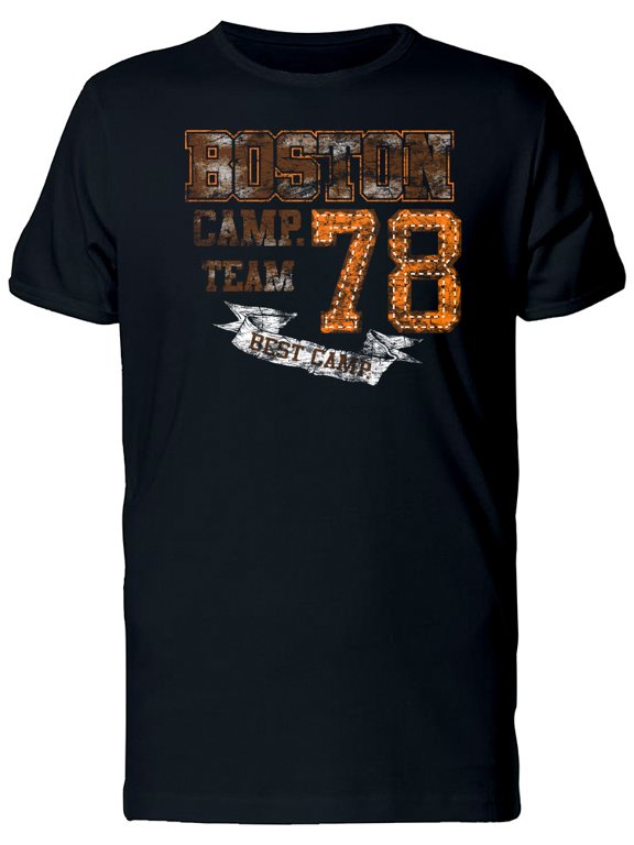 Grunge Boston Team 78 T-Shirt Men -Image by Shutterstock, Male x-Large