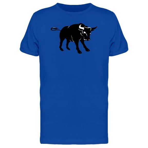 Grunge Bull Doodle T-Shirt Men -Image by Shutterstock, Male x-Large