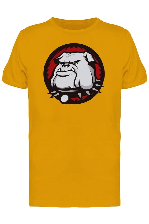 Grunge Bulldog Mascot Tee Men's -Image by Shutterstock