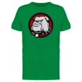 thumbnail image 1 of Grunge Bulldog Mascot Tee Men's - Men T-Shirt, 3XL, 1 of 1