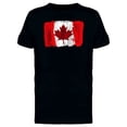 thumbnail image 1 of Grunge Canada Brush Flag Tee Men's -Image by Shutterstock, 1 of 2