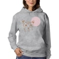 thumbnail image 1 of Grunge Cheetah Contemporary Hoodie Women -Image by Shutterstock, Female x-Large, 1 of 4